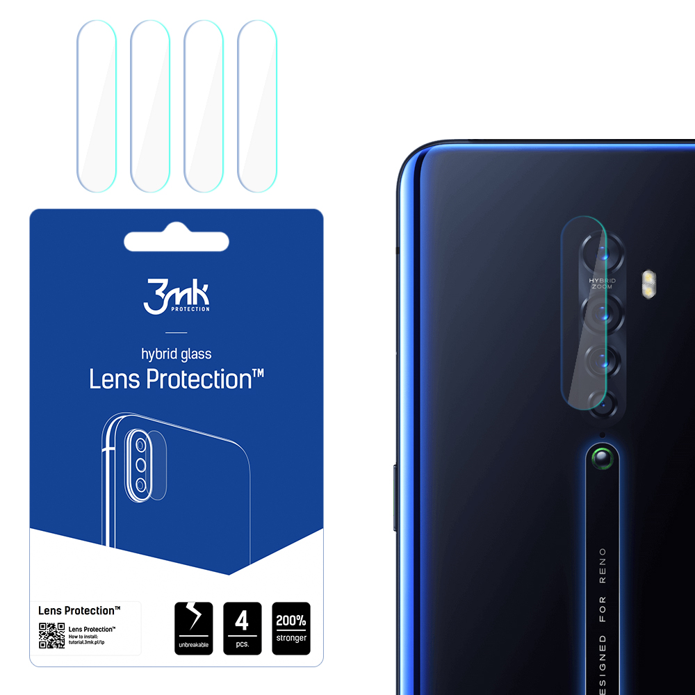 3mk Objektyvo apsaugos stiklas telefonui Oppo Reno 2