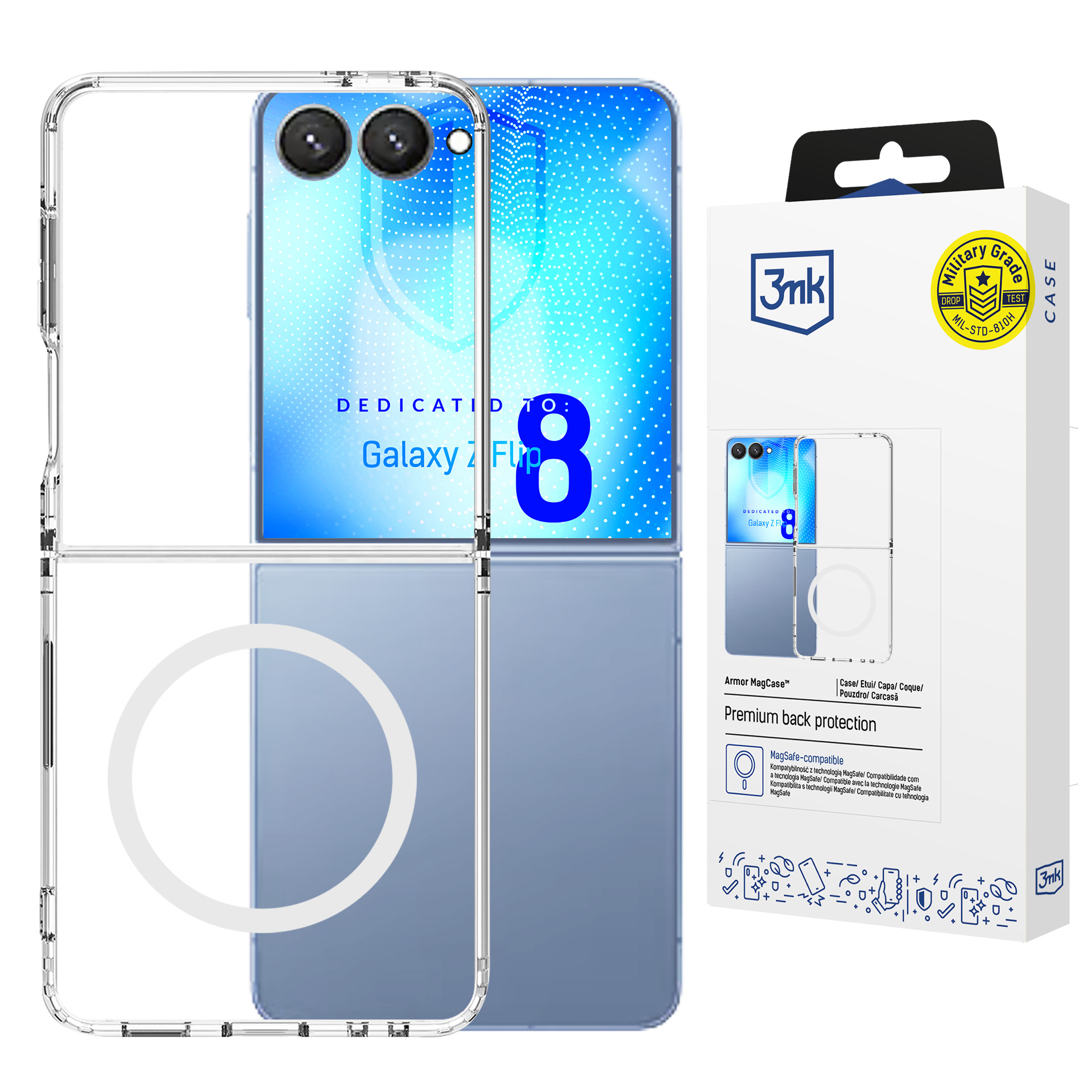 Samsung Galaxy Z Flip 8 - 3mk Armor Magcase