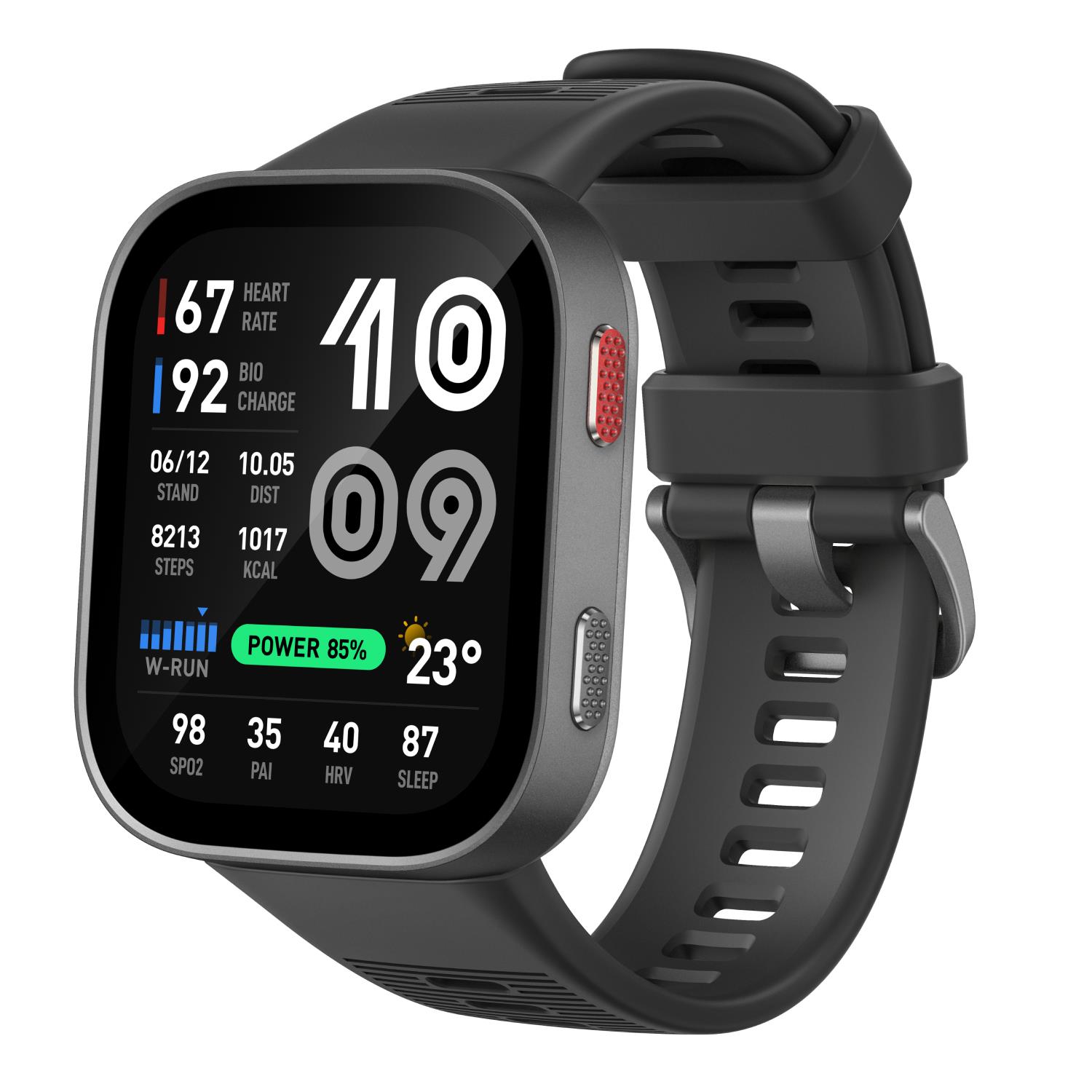 Amazfit Bip Max W2568EU3N išmanusis laikrodis, Carbon Gray