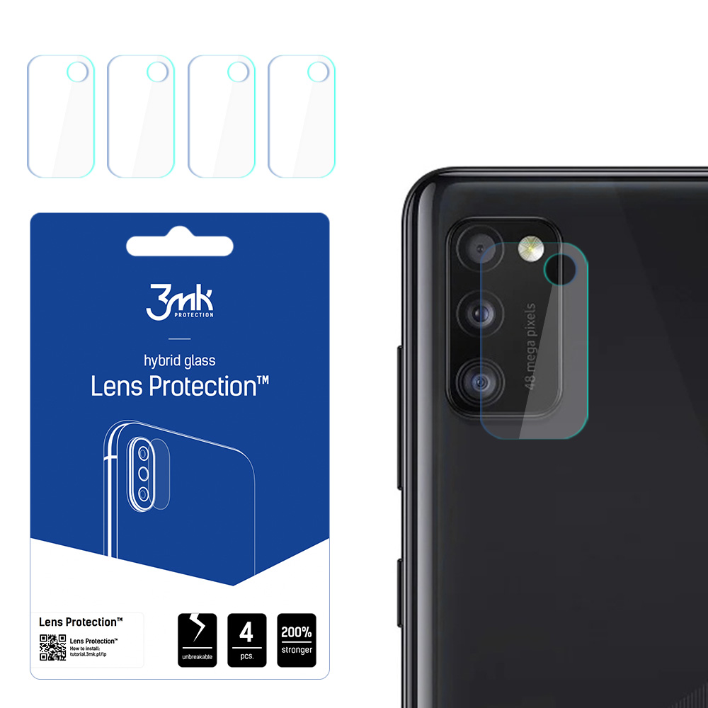 Защита камеры 3MK FlexibleGlass для Samsung A415 A41 2020