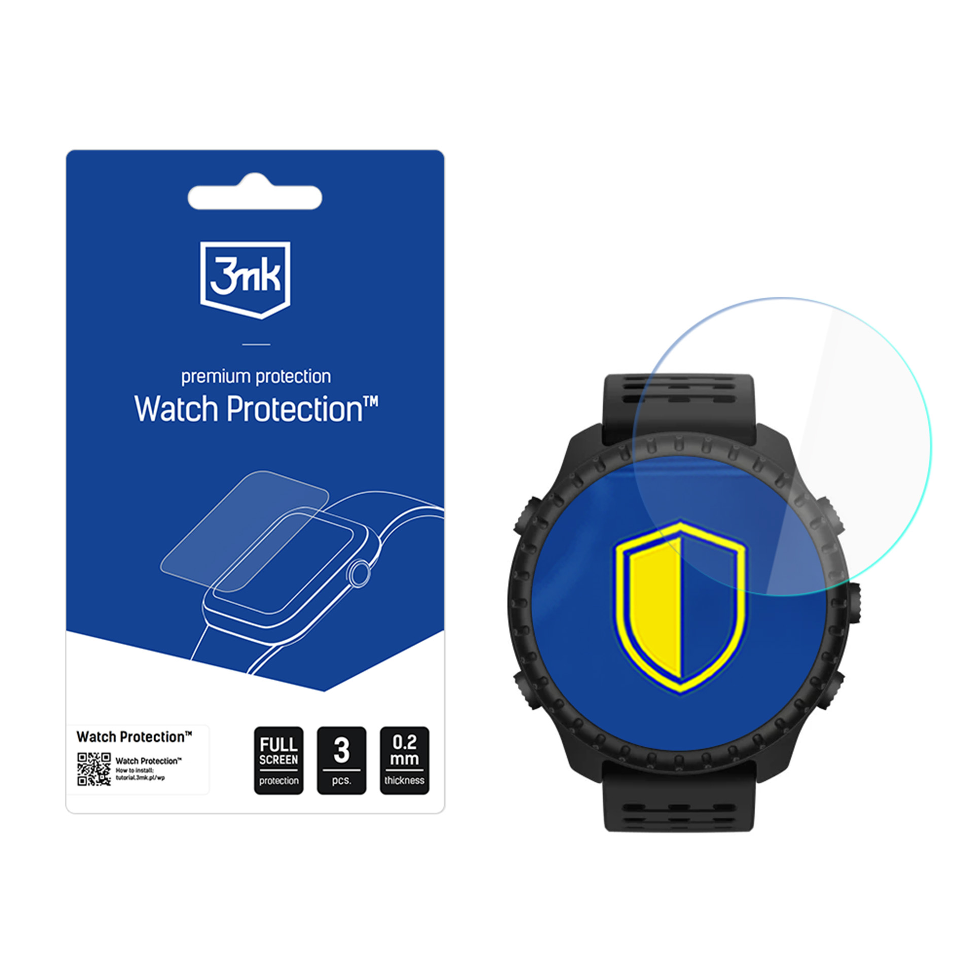 Suunto Core 2 - 3mk Watch Protection FlexibleGlass