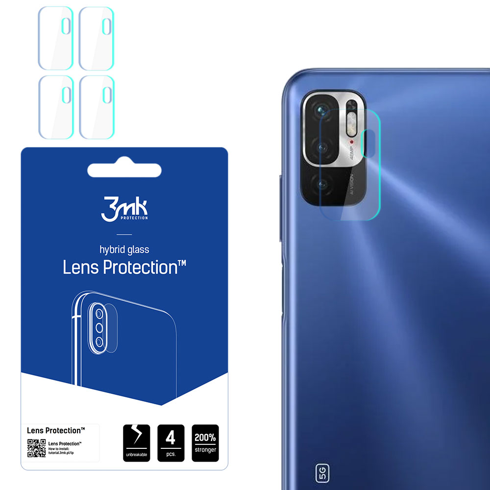 3mk Lens Protection — защита объектива камеры для Xiaomi Redmi Note 10 5G