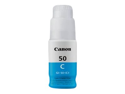 Бутылка с чернилами Canon GI-50 C, голубой