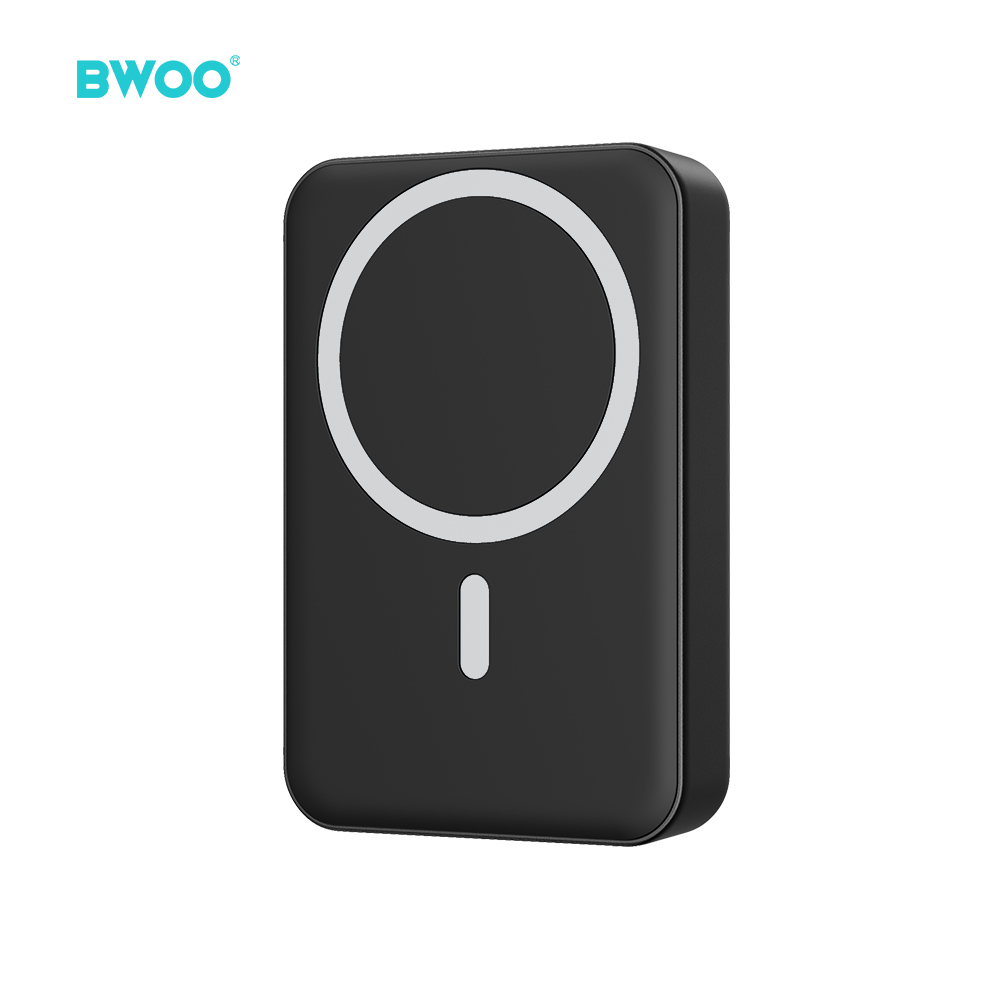 BWOO 20W 10000 mAh išorinė baterija, juoda