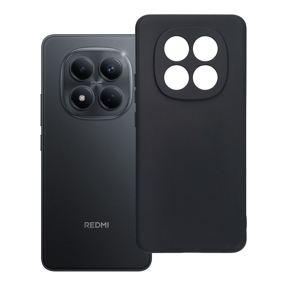SOFT dėklas skirtas XIAOMI Redmi Note 15 5G juodos spalvos