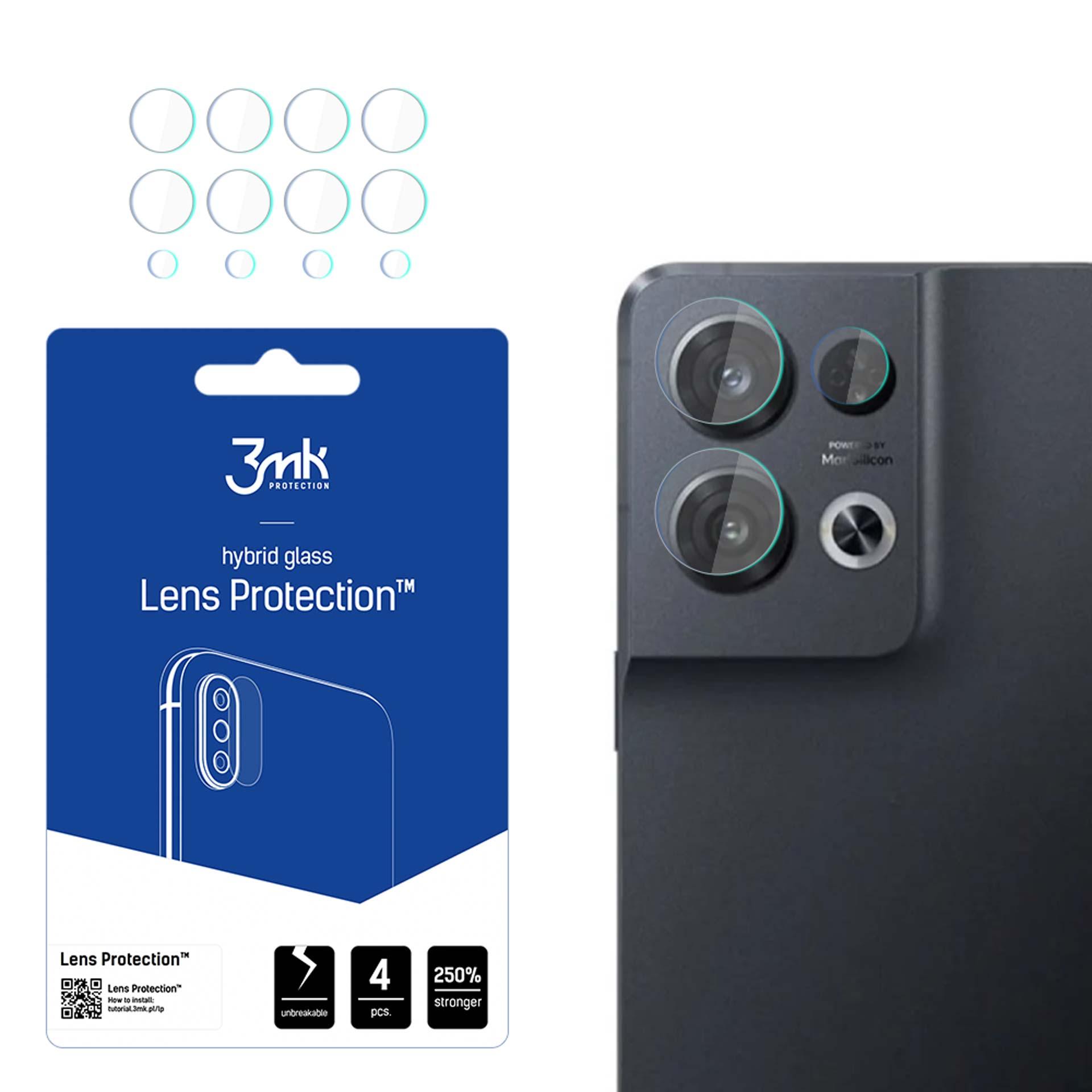 Oppo Reno 8 Pro 5G (China) - 3mk Lens Protection