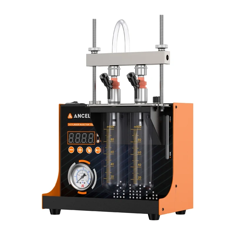 Установка ANCEL JC200 для очистки топливных форсунок мотоциклов