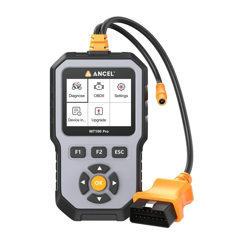 ANCEL MT100 PRO motociklų diagnostikos skaitytuvas