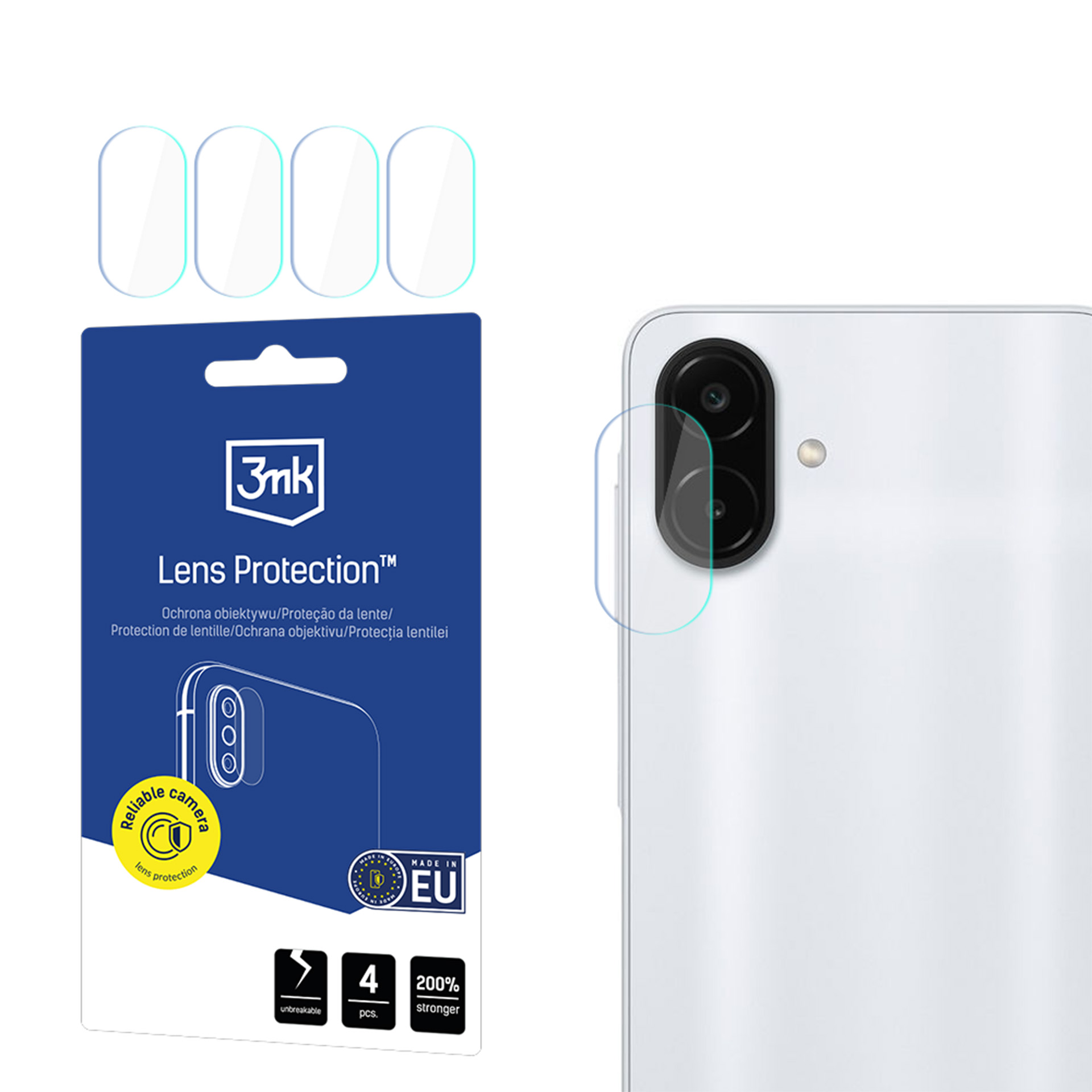 Samsung Galaxy A08 4G/5G – 3mk Lens Protection