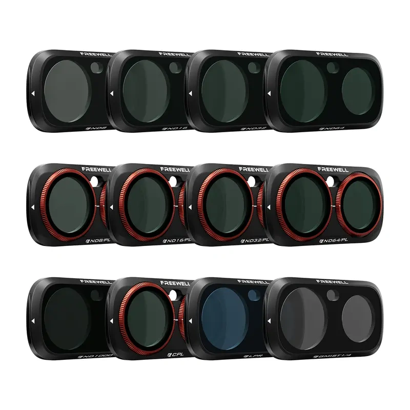 Freewell Insta360 Luna Ultra filtrų rinkinys (12 vnt.)