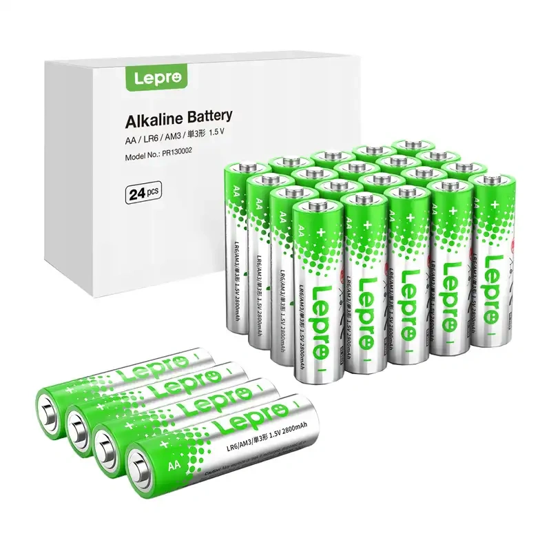 LEPRO 130002-24 AA R6 šarminės baterijos, 24 vnt. pakuotė