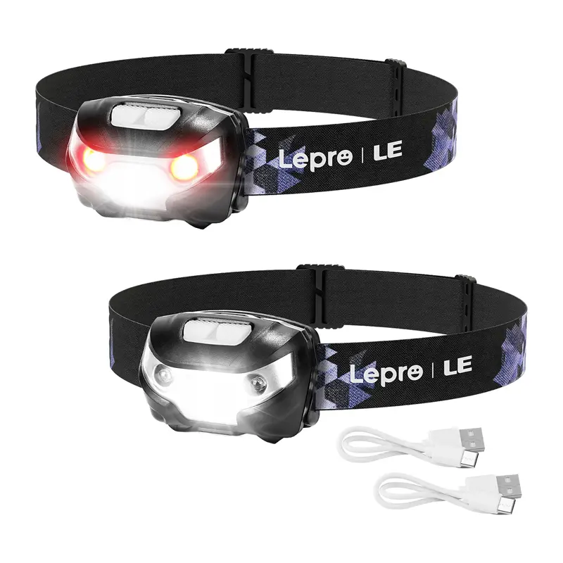 LEPRO 3200008-2 galvos žibintas, 2 vnt. pakuotė