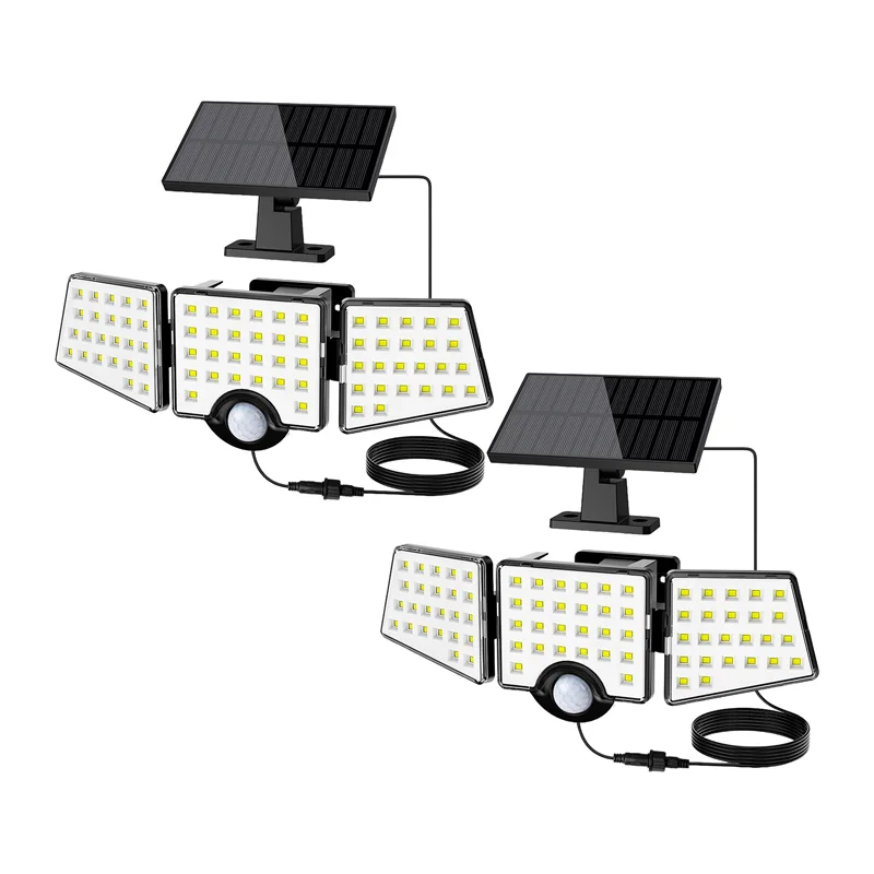LEPRO 640005-DW-2 saulės energijos lempa, 2 vnt. pakuotė