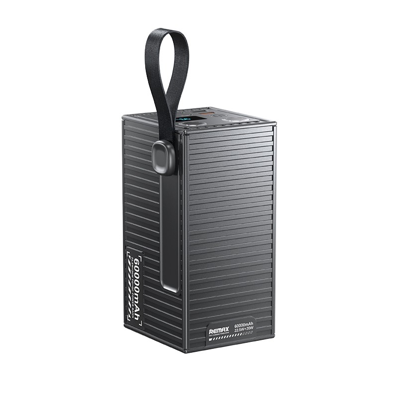 Išorinė baterija Power Bank Remax RPP-609 Pro 22.5W 60000mAh pilka