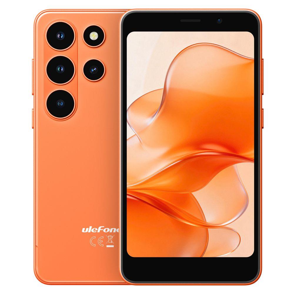 Мобильный телефон Ulefone Note 22, 3 / 32 ГБ, космический оранжевый