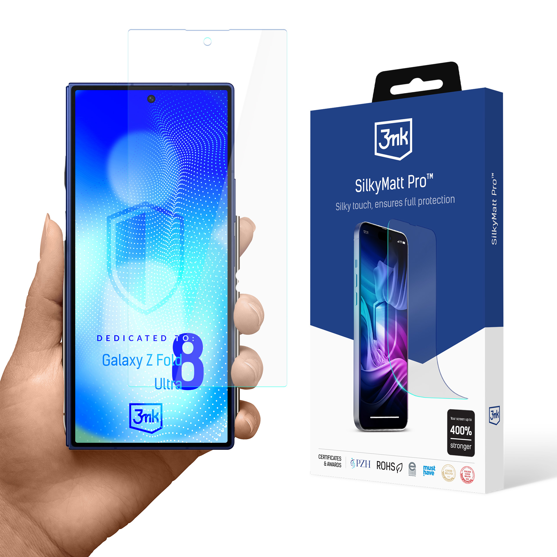 Samsung Galaxy Z Fold 8 Ultra - 3mk Silky Matt Pro