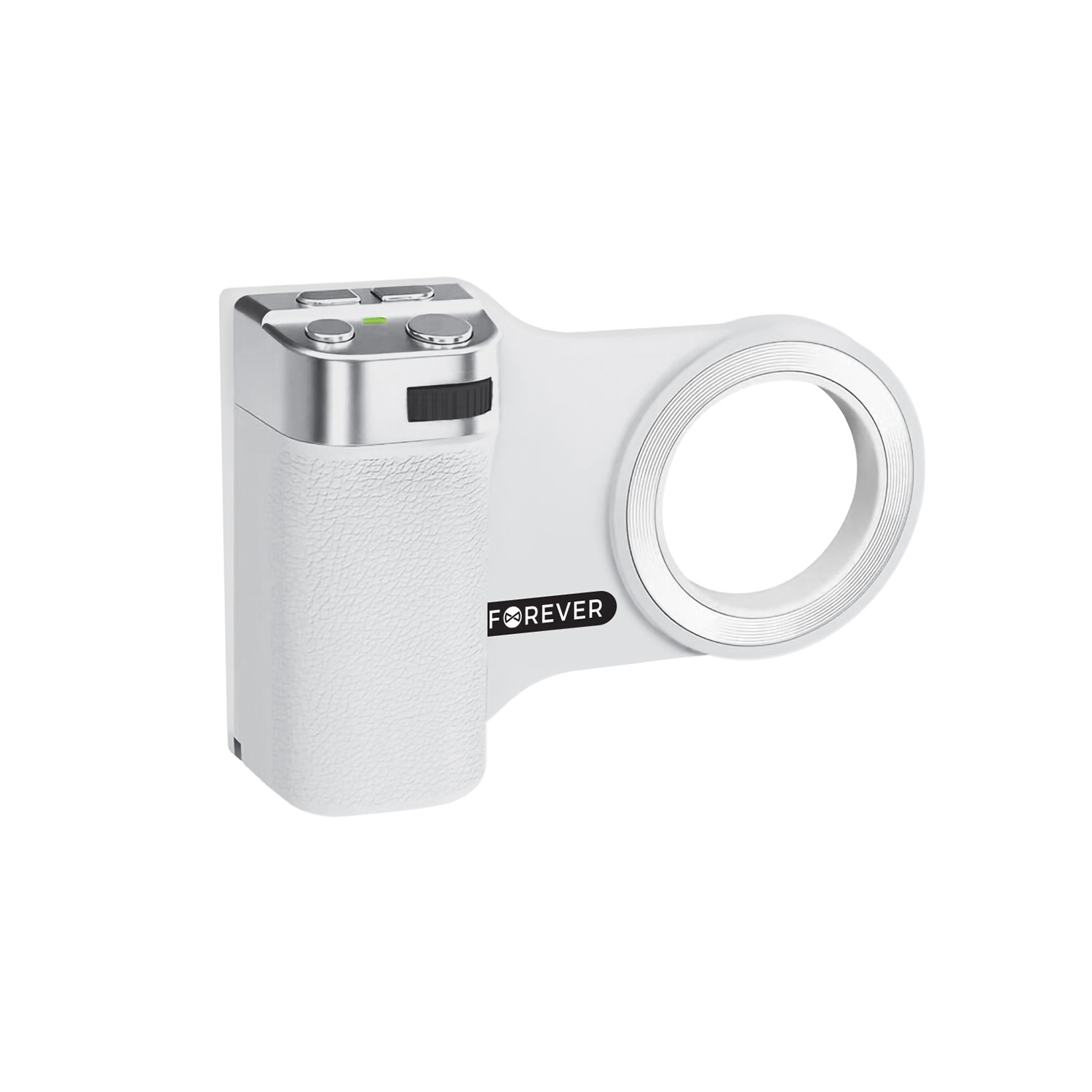 Forever PHSS-100 Bluetooth telefono laikiklis–asmenukių lazda, suderinamas su MagSafe, baltas