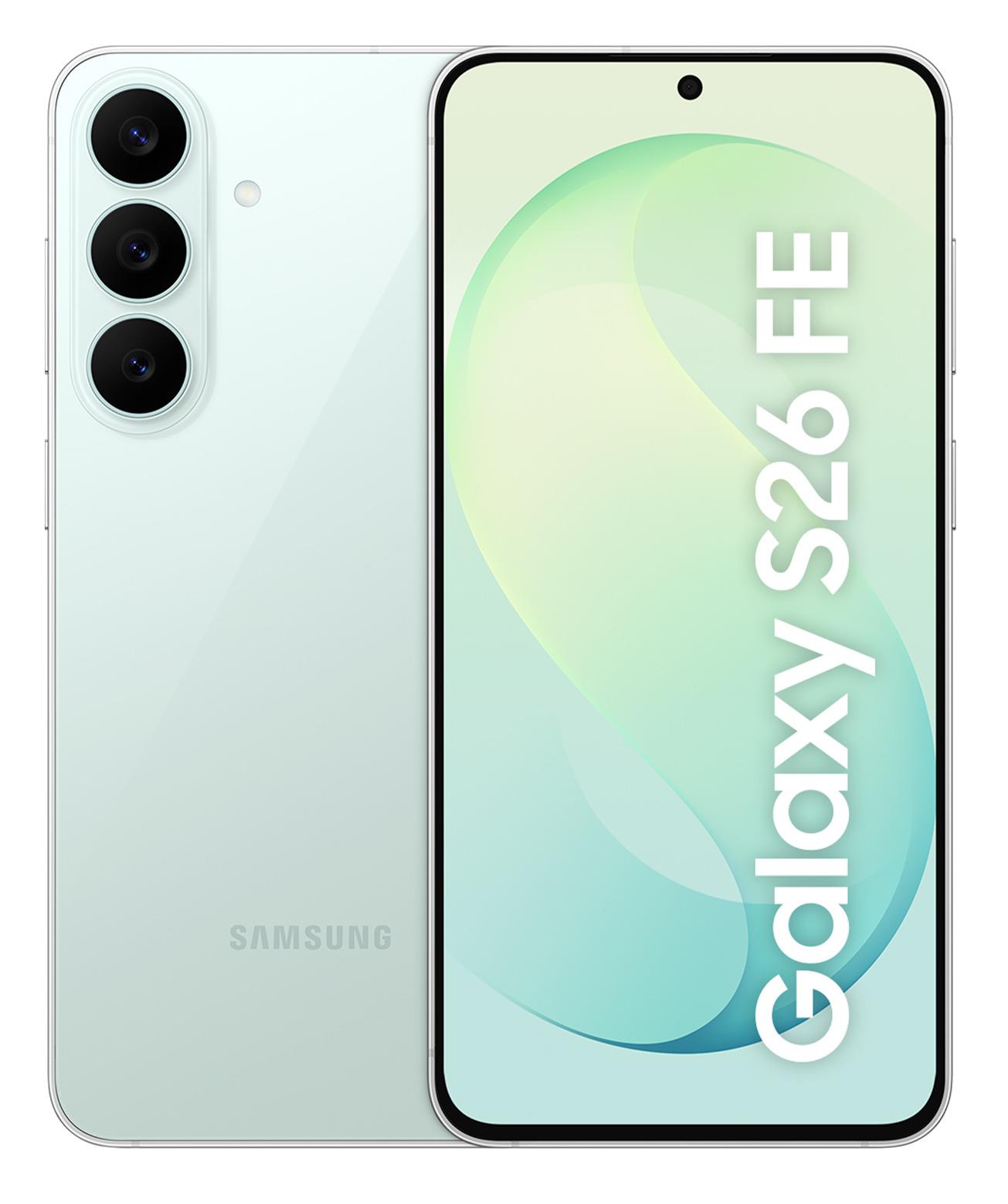 mobilusis telefonas GALAXY S26 FE/256GB PISTACIJŲ SPALVOS SM-S741B SAMSUNG