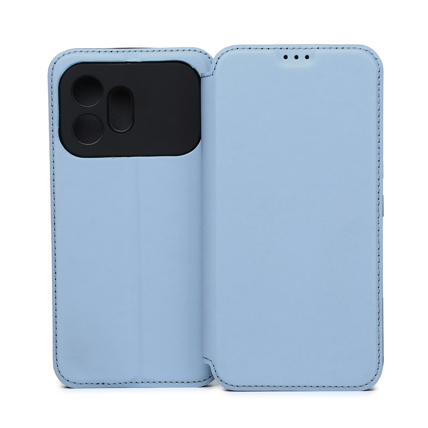 Smart Touch dėklas, skirtas Honor 600, šviesiai mėlynas