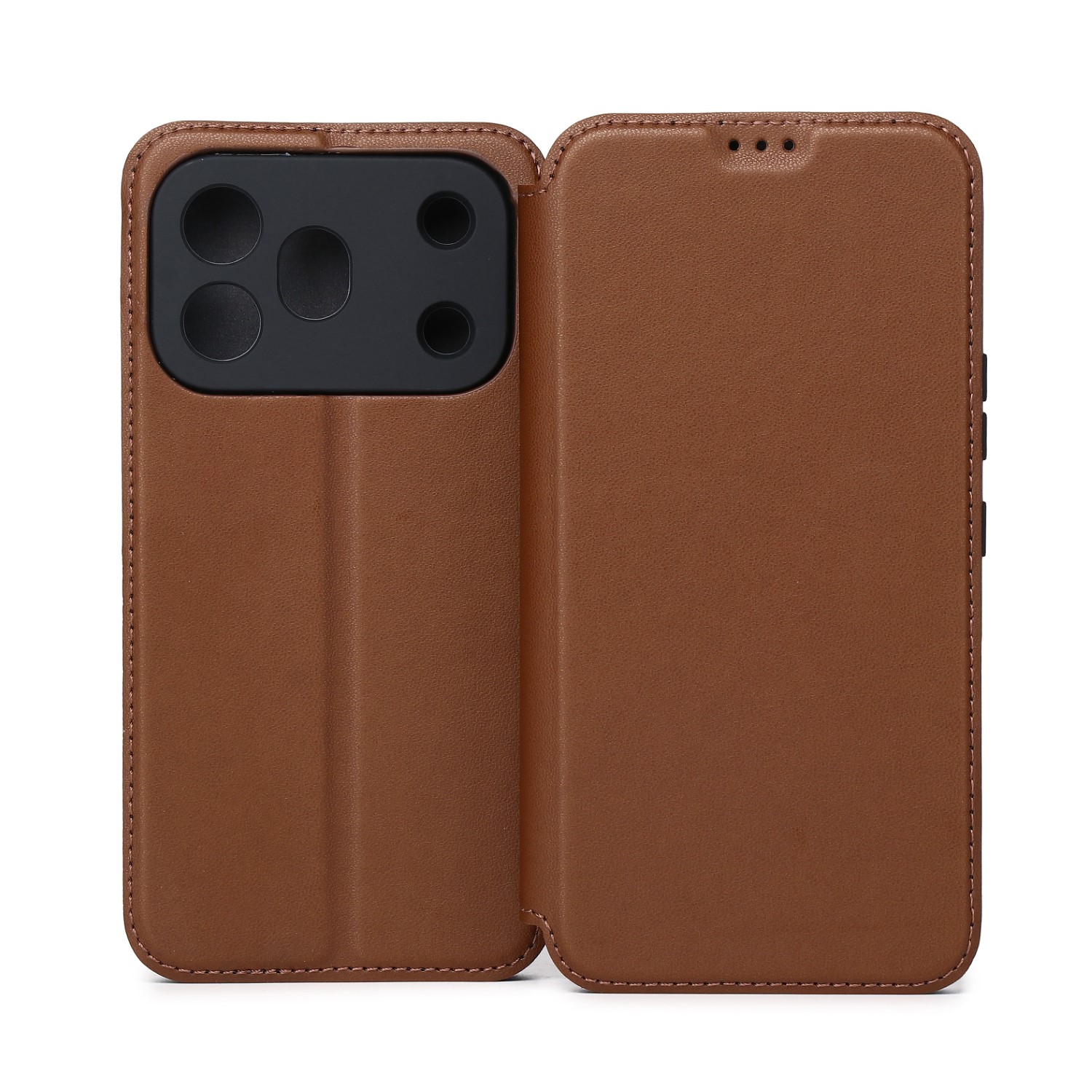Smart Touch dėklas, skirtas Honor 600 Pro, rudas