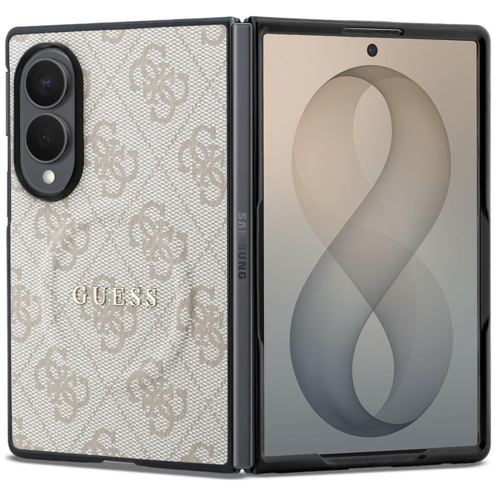 Rausvas „Guess 4G Classic MagSafe“ dėklas, skirtas „Samsung Galaxy Z Fold8“