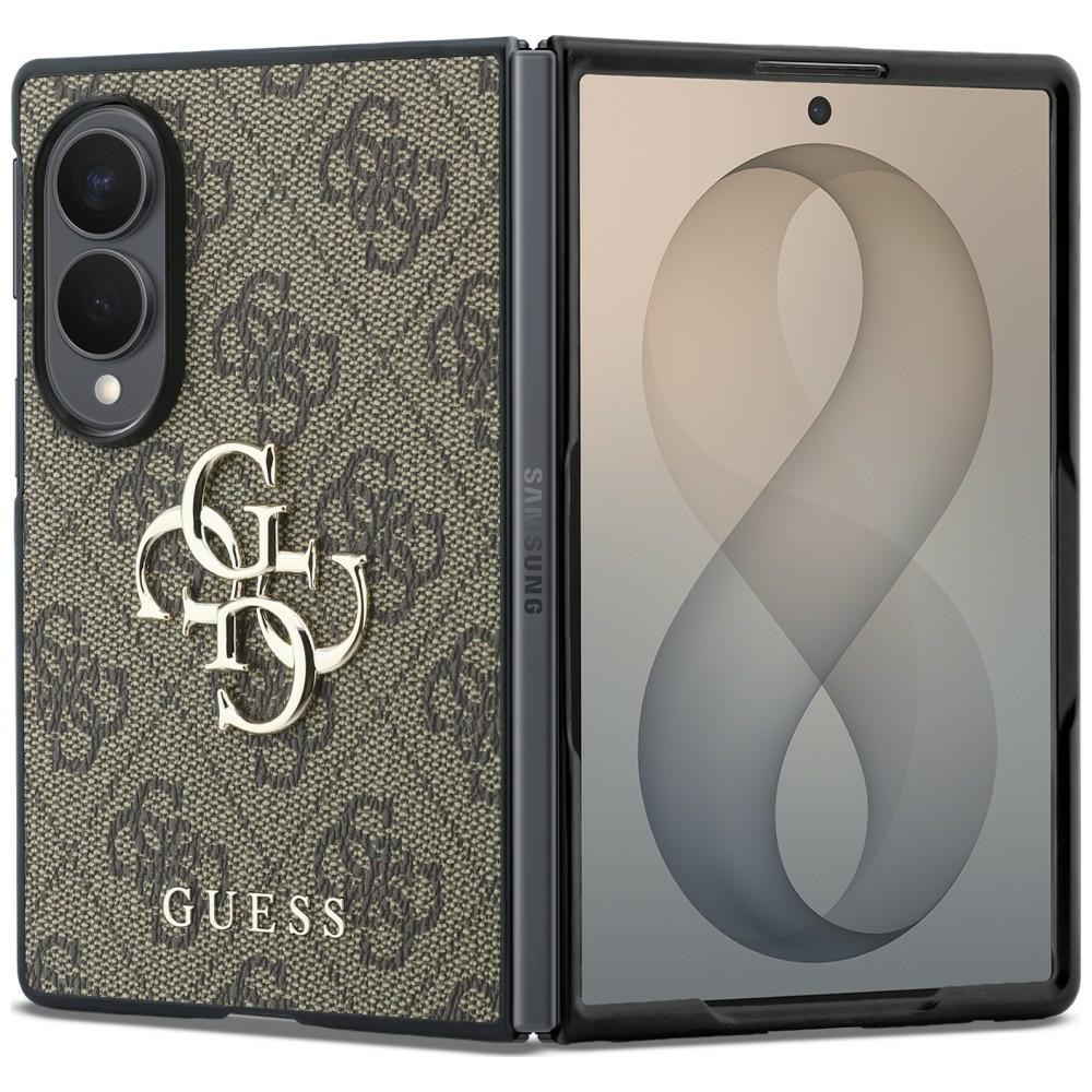 Rudas „Guess Big 4G Logo“ dėklas, skirtas „Samsung Galaxy Z Fold8“