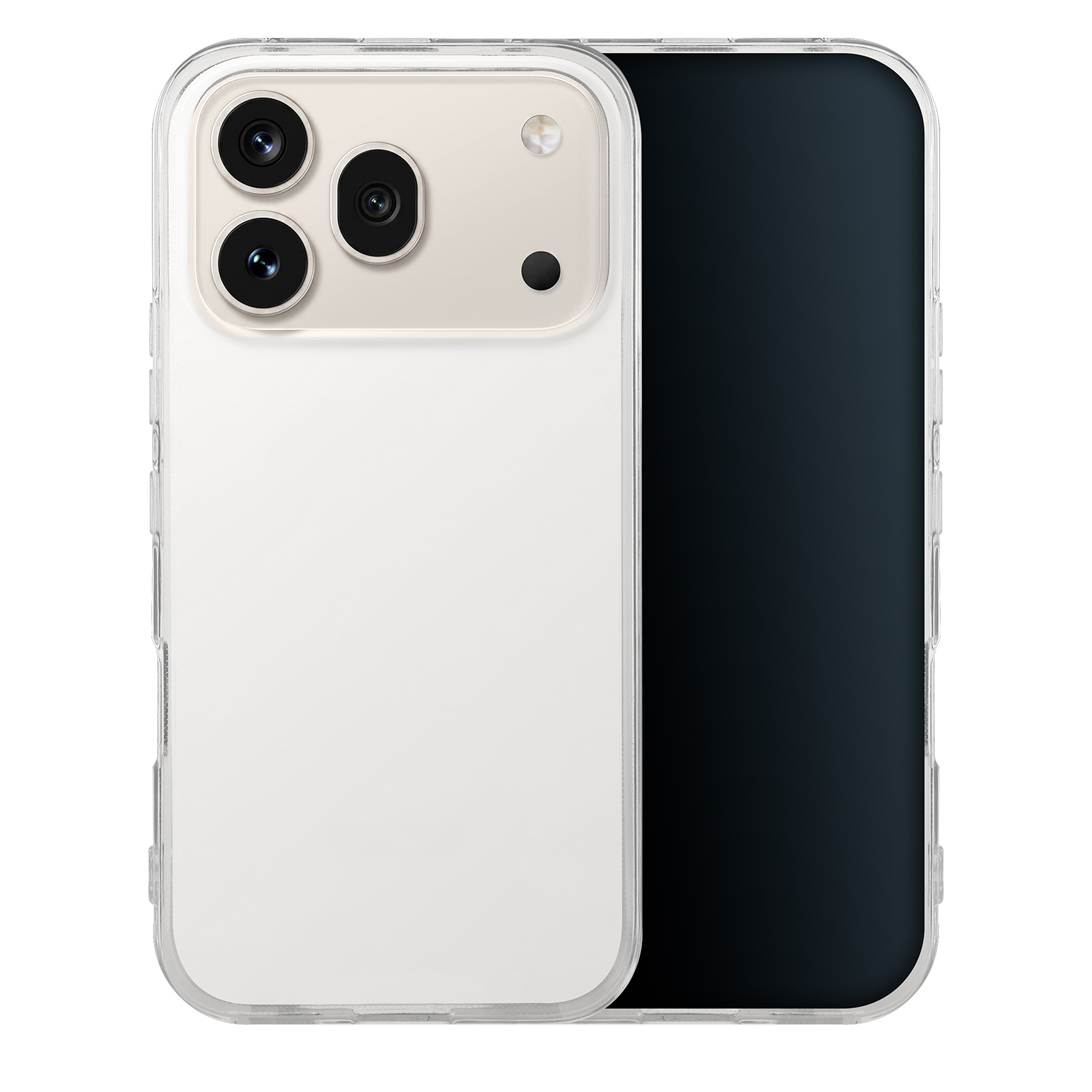 Plonas dėklas 1 mm Honor 600 / 600 Pro skaidrus