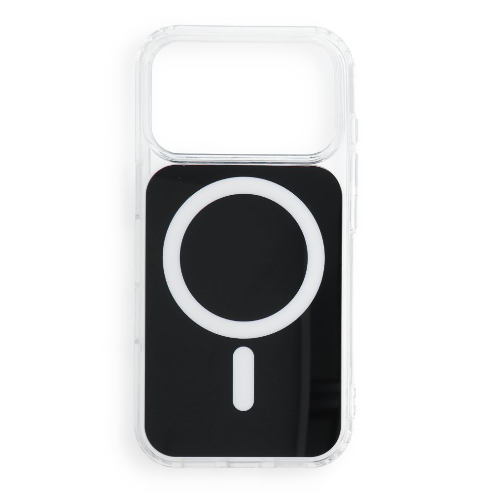 Dėklas, skirtas iPhone 18 Pro / 17 Pro: Clear Fusion Mag Cover, suderinamas su MagSafe, spalva – juoda
