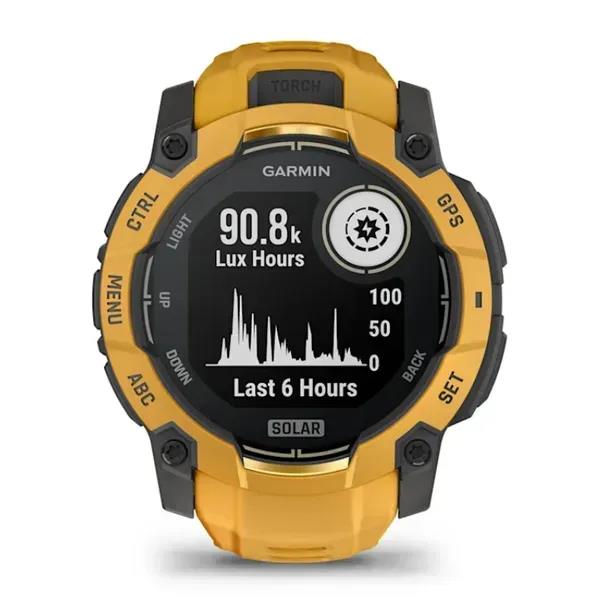 Garmin Instinct 3 Solar 010-02935-02 išmanusis laikrodis, Sunburst