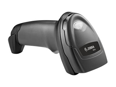 Zebra DS2208 – laidinio brūkšninių kodų skaitytuvo rinkinys, juodas, USB laidas ir stovas (DS2208-SR7U2100SGW)