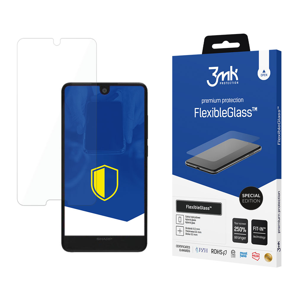 Sharp Aquos C10 - 3mk FlexibleGlass Special Edition