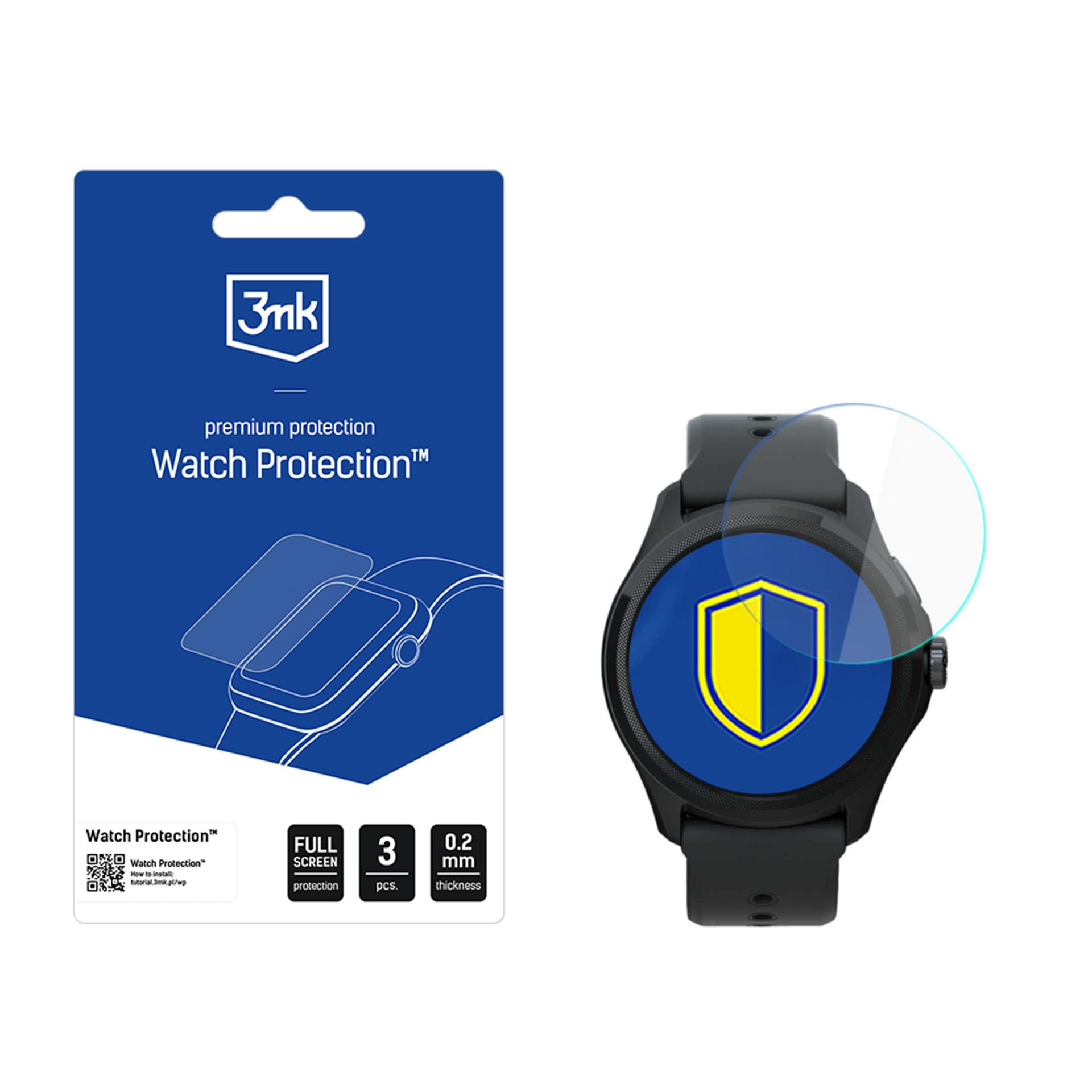 Mobvoi Ticwatch 5 Pro - 3mk Watch Protection FlexibleGlass