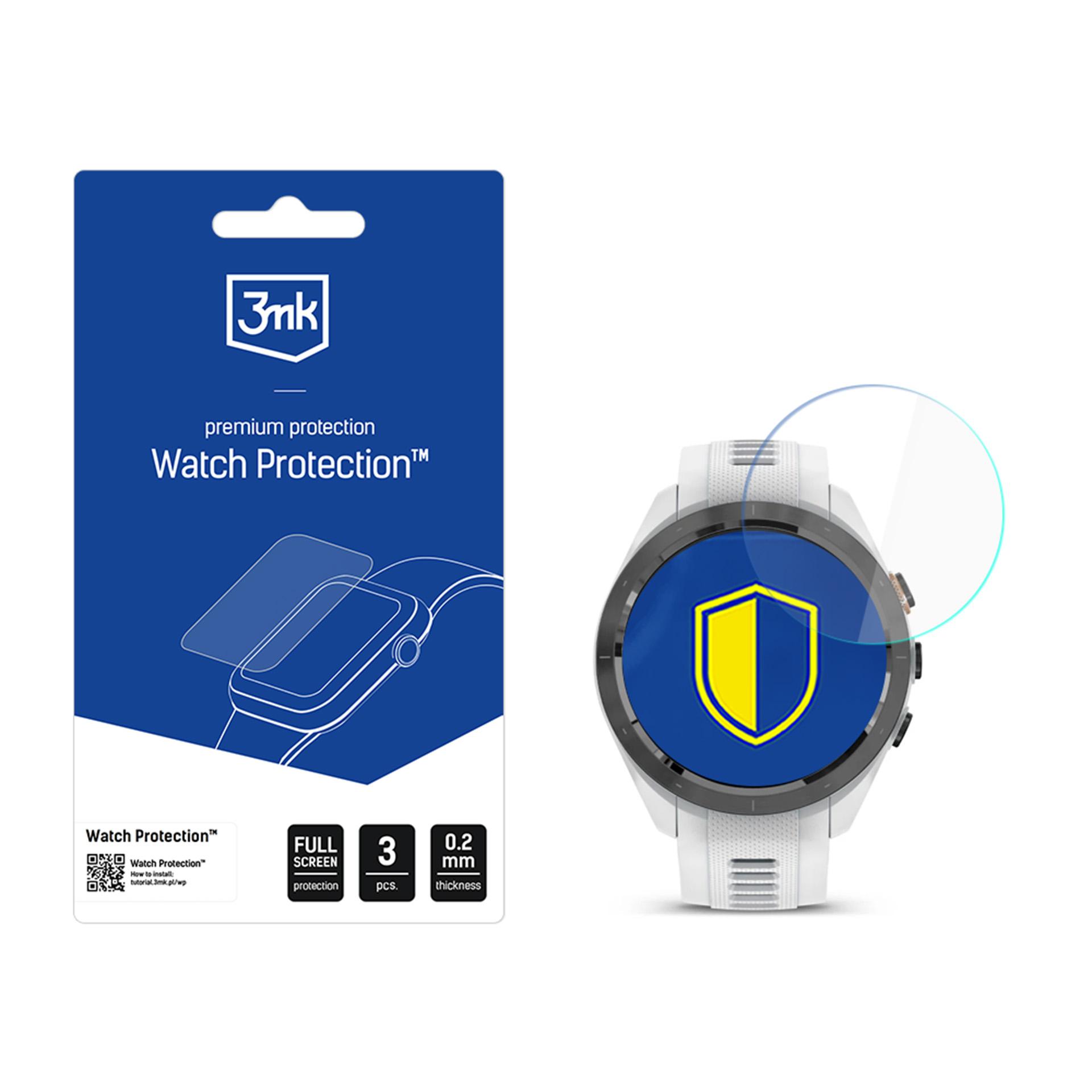 Išmaniojo laikrodžio apsauginis stiklas 3mk Watch Protection FlexibleGlass Garmin Approach S70 42mm