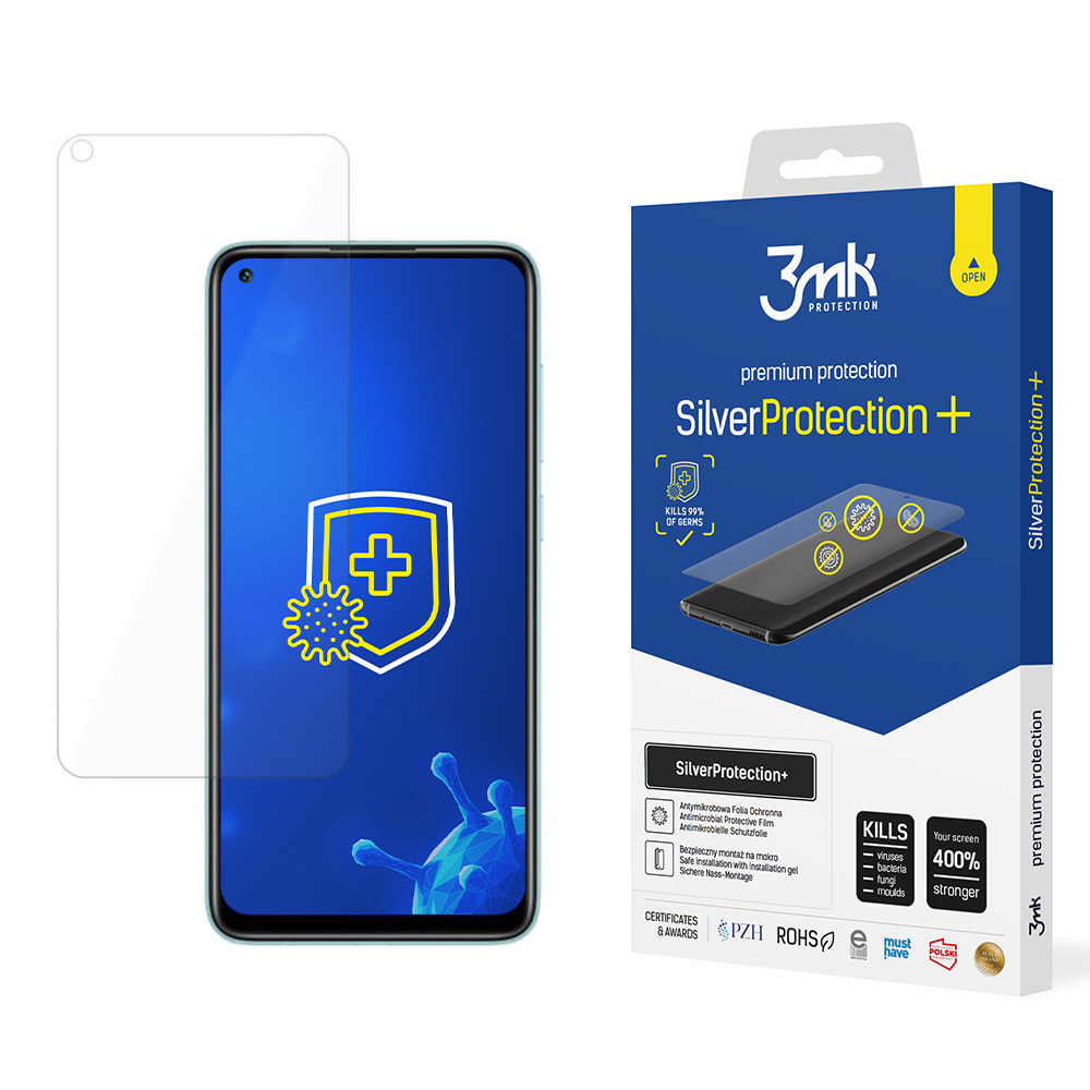 3mk SilverProtection+ — защита экрана телефона для XI Redmi Note 9/Redmi 10x 4G B