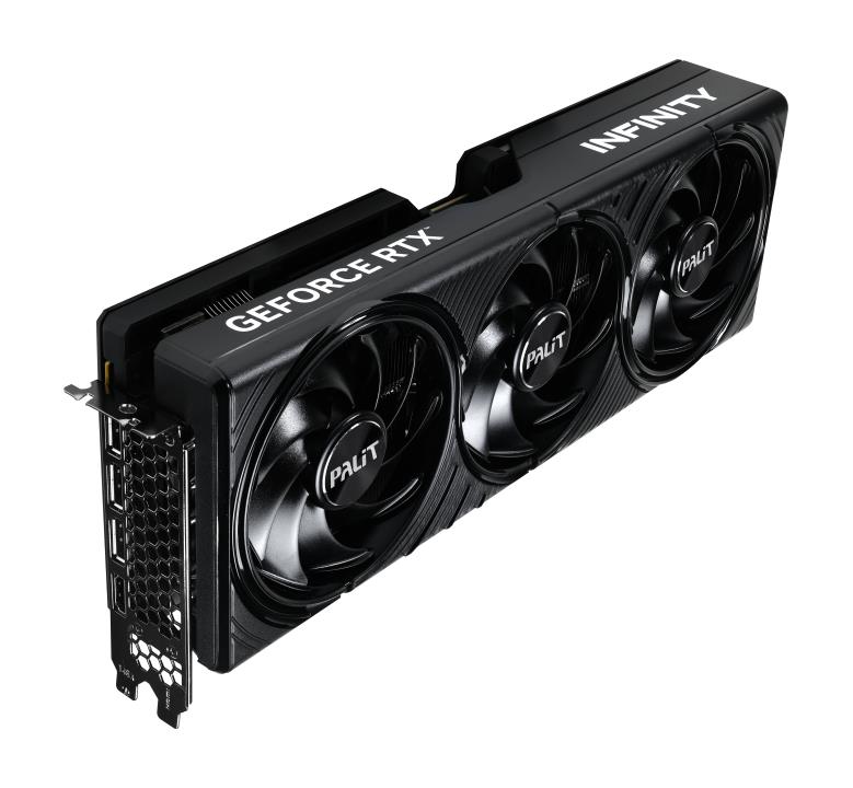 Видеокарта Palit GeForce RTX 5080, 2295 MHz, 16 GB GDDR7, 256 бит, PCI Express 5.0, активное охлаждение, NE75080019T2-GB2035S