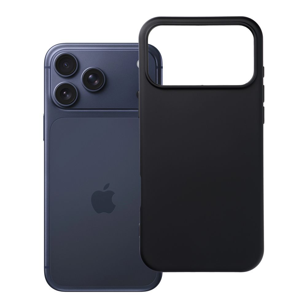 Dėklas, skirtas iPhone 18 Pro / 17 Pro: Silicone, spalva – juoda