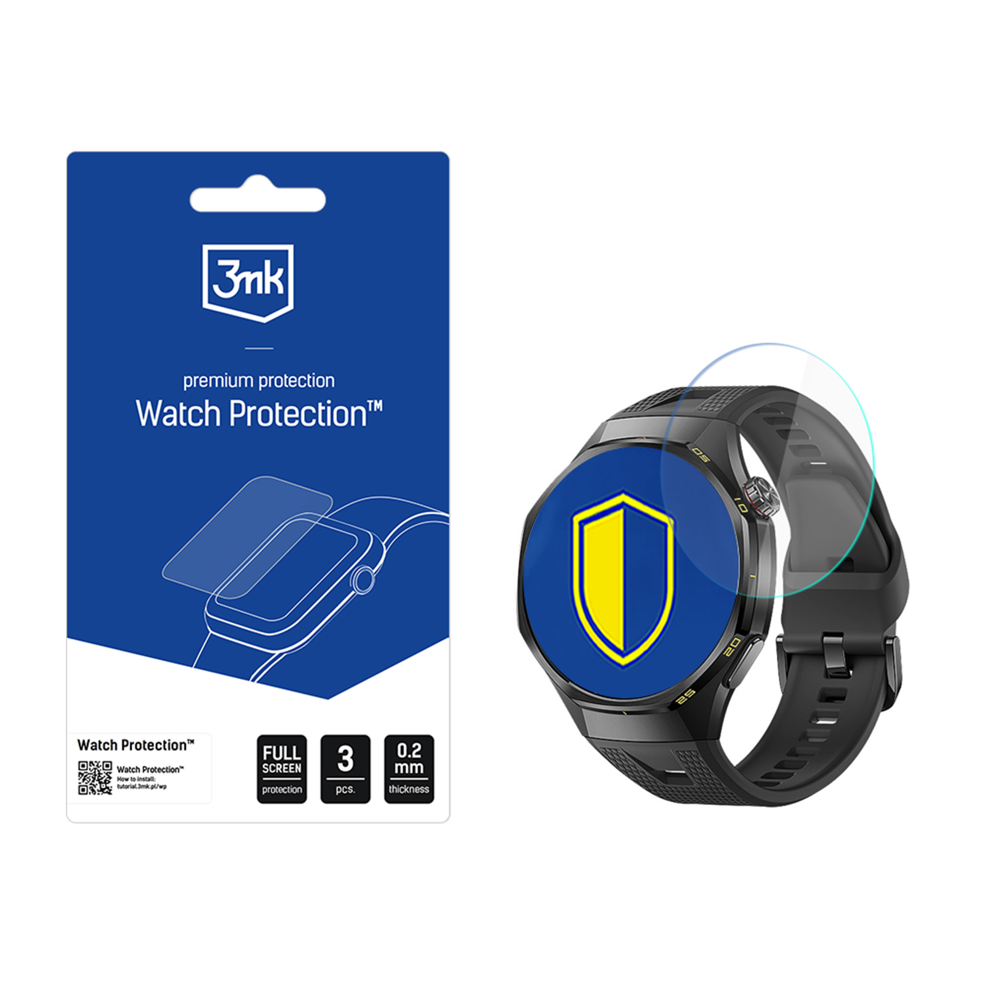 Huawei Watch GT 7 46mm - 3mk Watch Protection FlexibleGlass