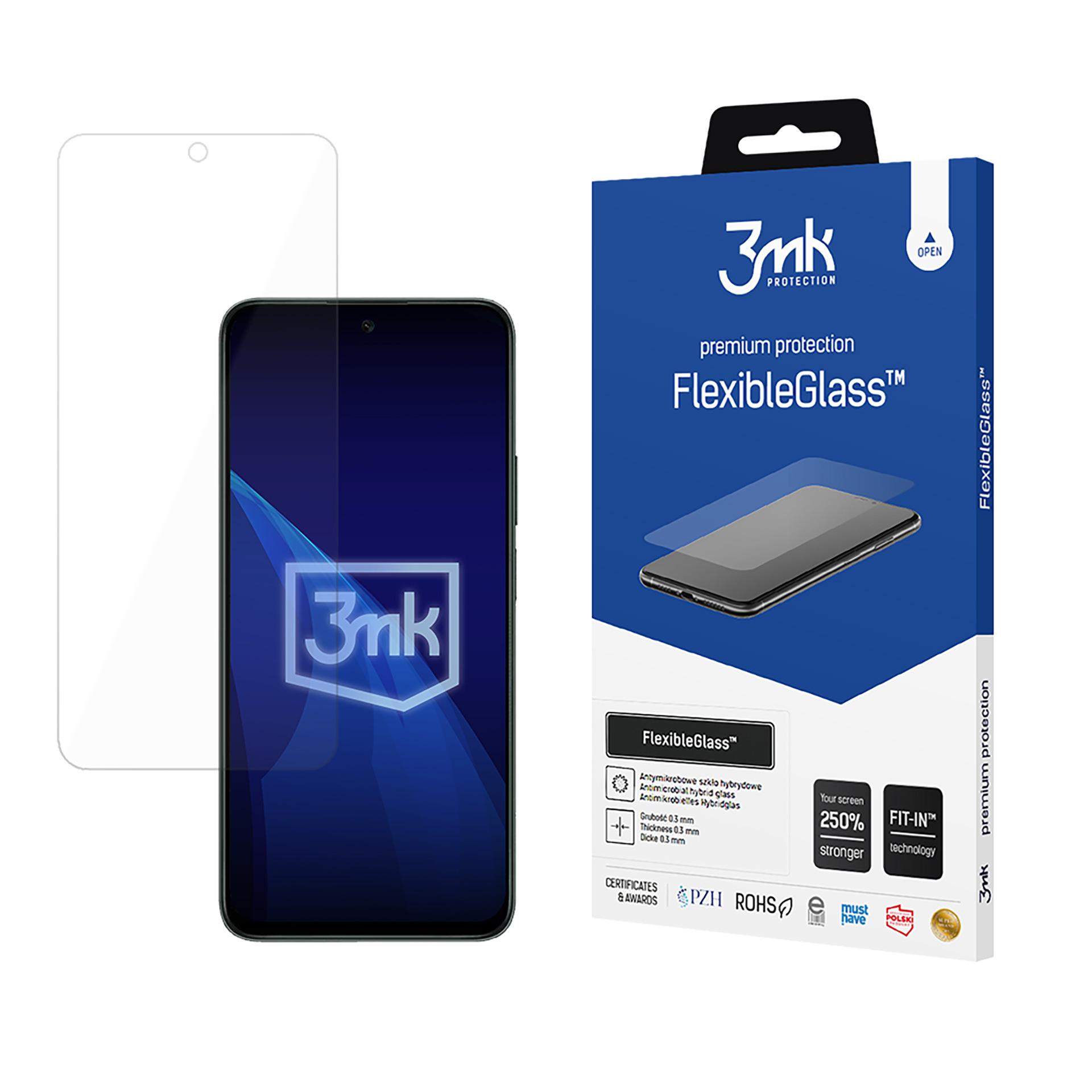 Hibridinis stiklas 3mk FlexibleGlass Honor X7c 4G / 5G
