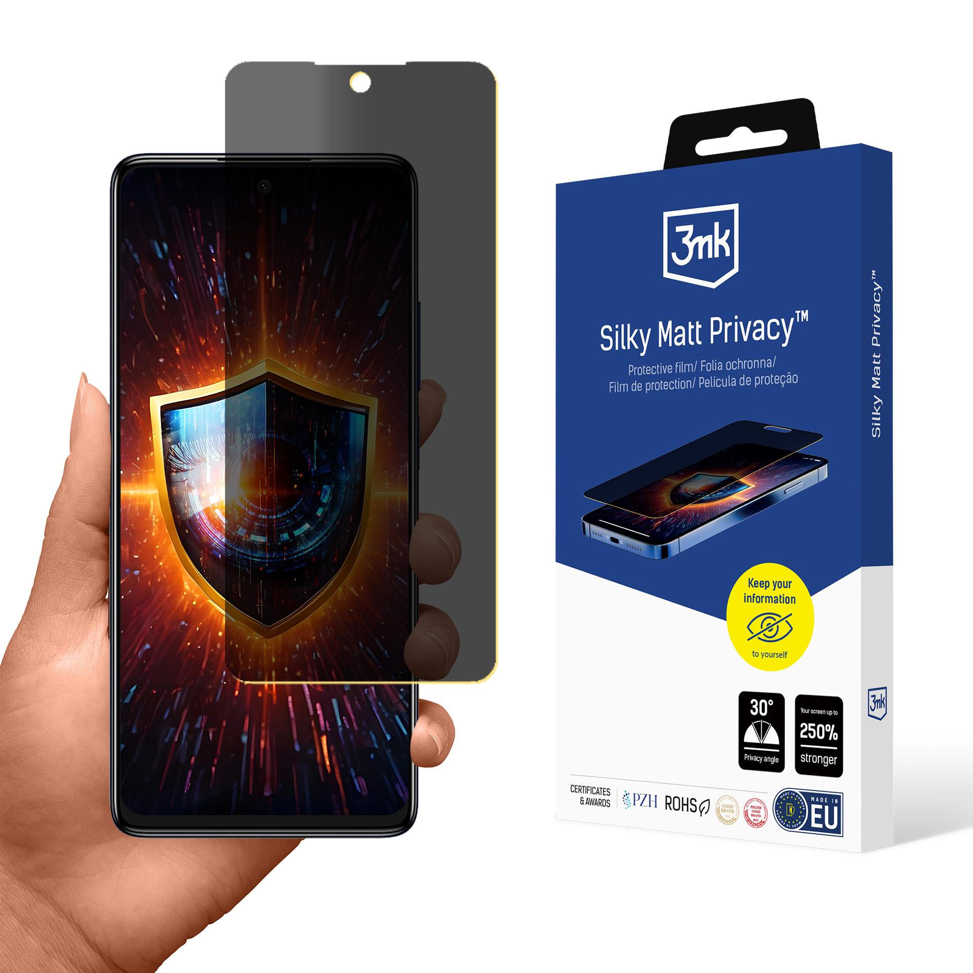 3mk Silky Matt Privacy — приватный фильтр для экрана для TCL 50 SE