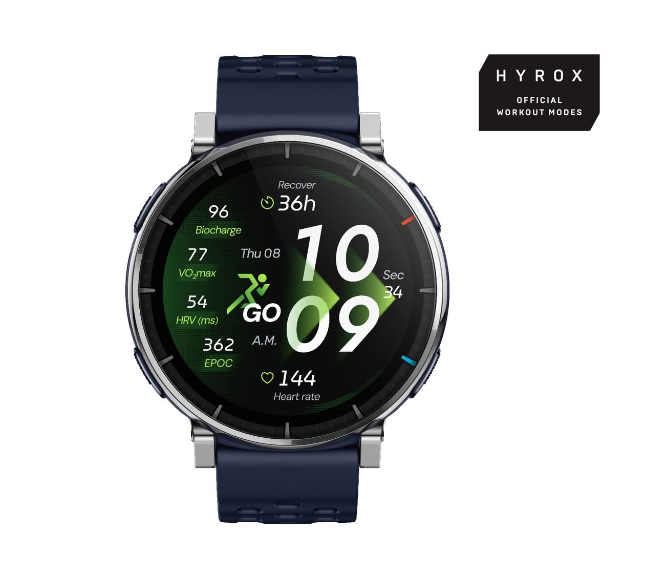 Amazfit išmanusis laikrodis Active 3 Pro (W2558GL2N) – Atlas mėlynas