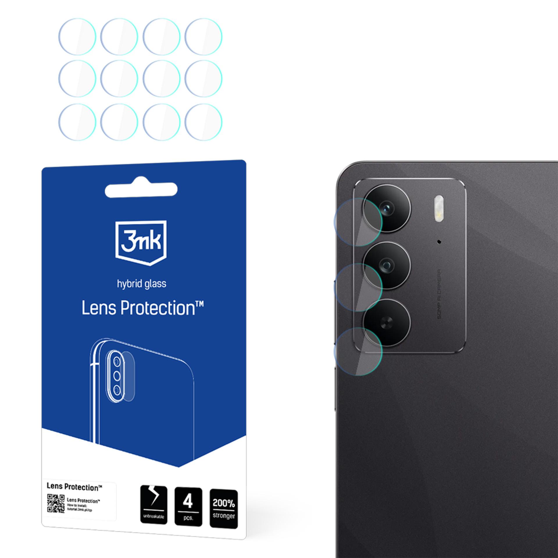 Kameros objektyvo stiklas 3mk objektyvo apsauga Realme C75x