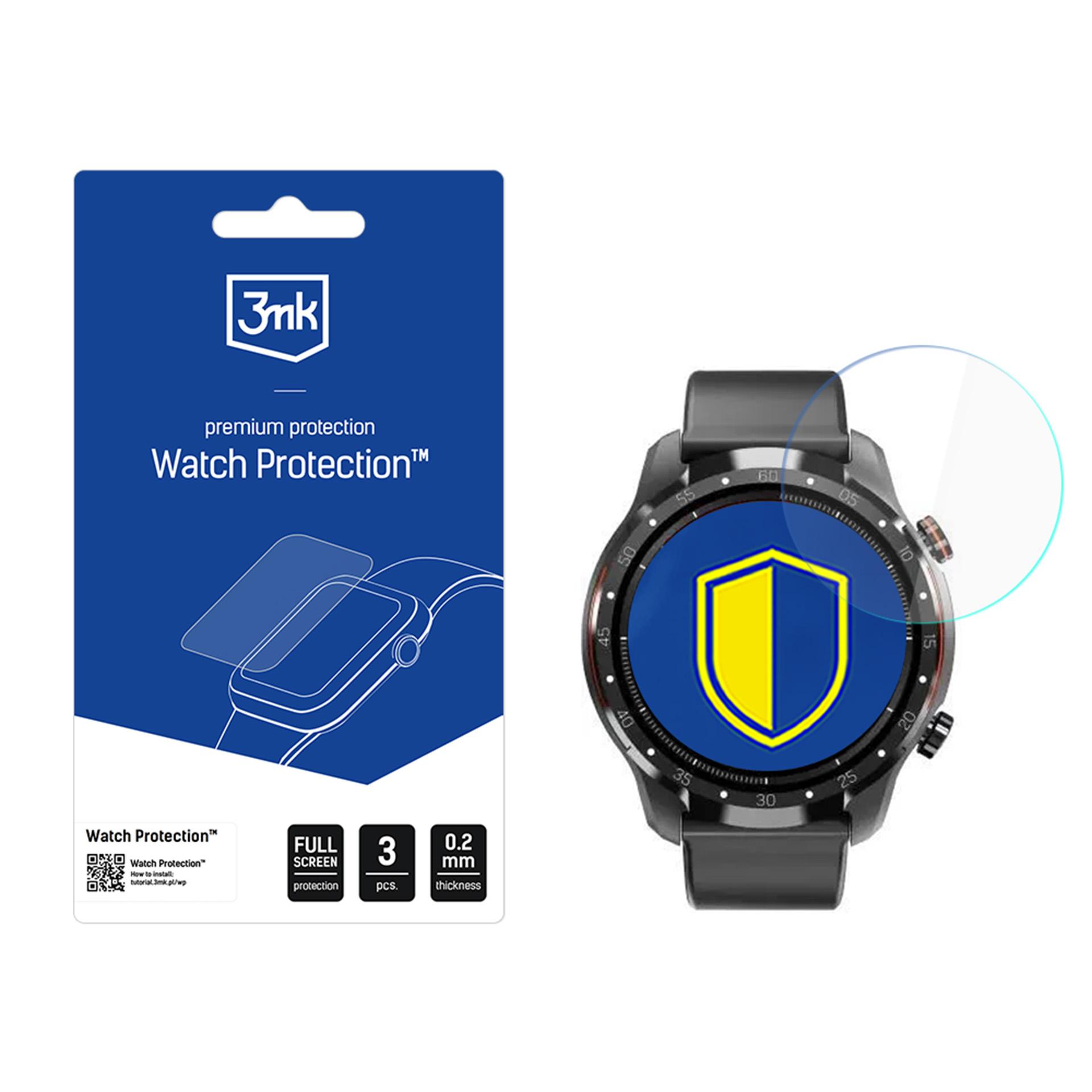 Maxcom FW01 Uran - 3mk Watch Protection FlexibleGlass