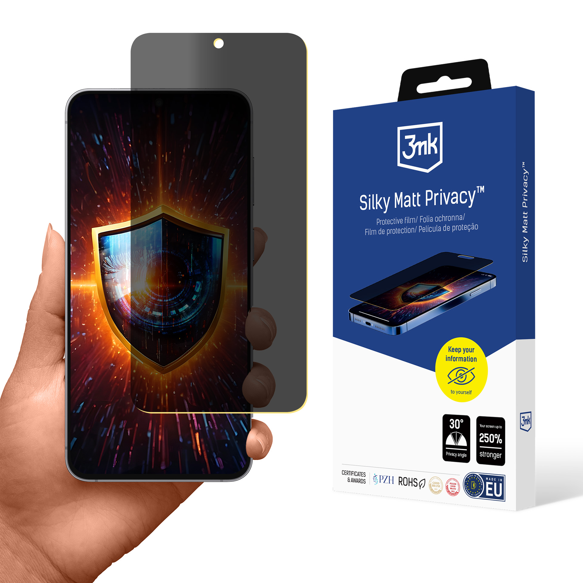 Samsung Galaxy S26 FE - 3mk Silky Matt Privacy