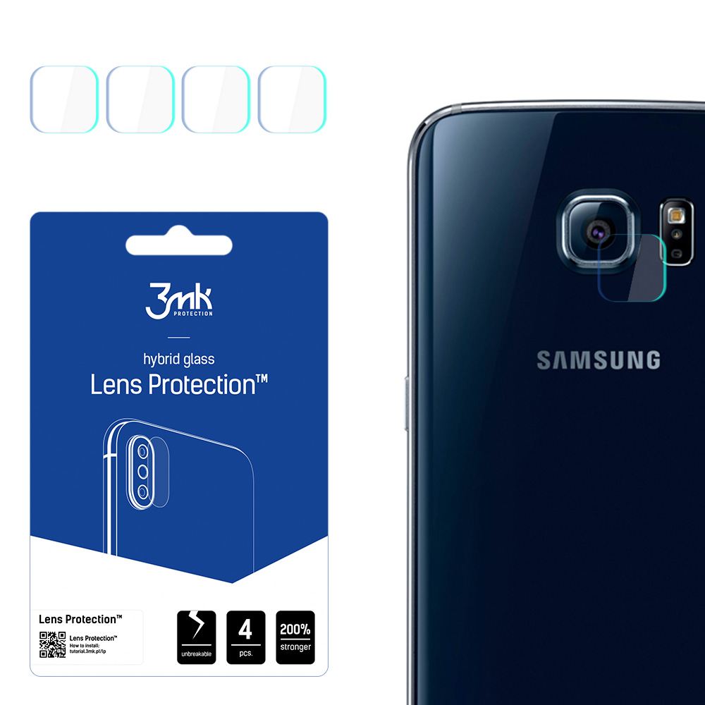 Samsung Galaxy S6 Edge - 3mk Lens Protection