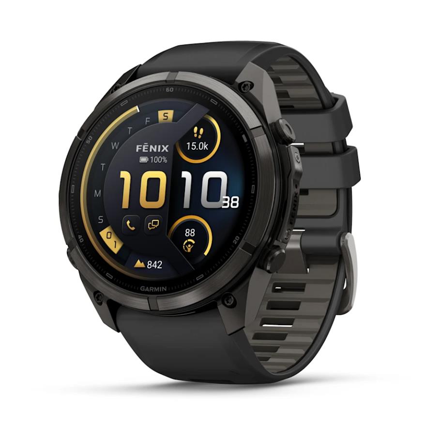 Garmin Fenix 9 Pro išmanusis laikrodis, Carb. Gray, 010-04337-11