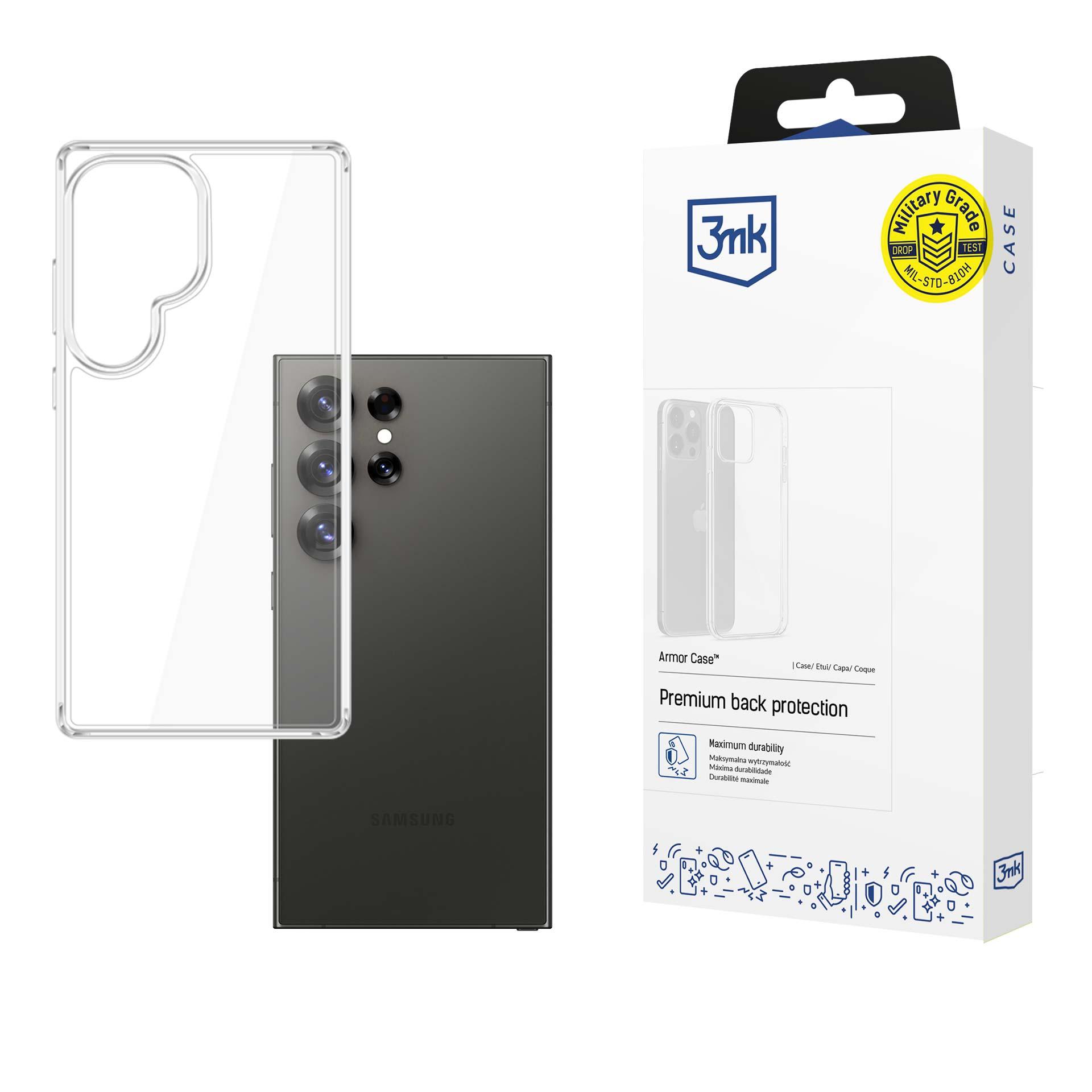 3mk Apsauginis dėklas telefonui Samsung Galaxy S25 Ultra - skaidrus