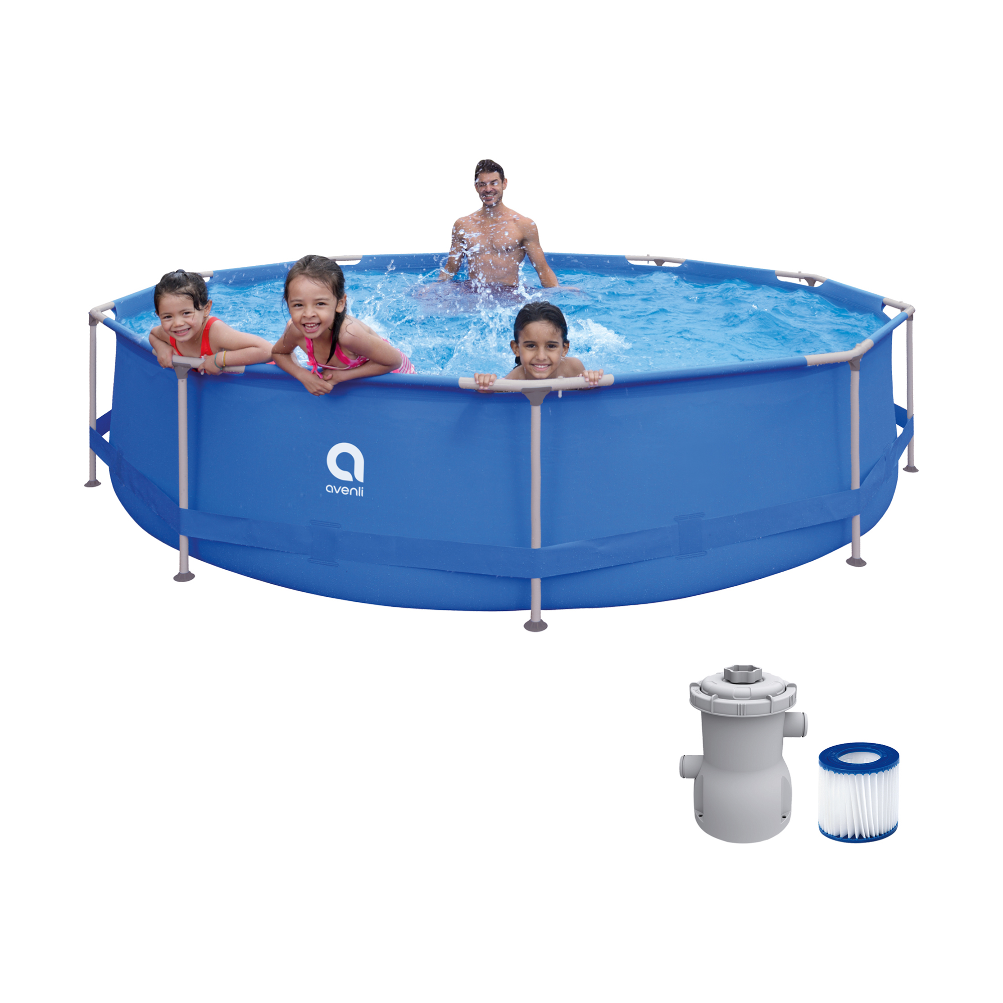 AVENLI round frame pool set, 366 × 76 cm