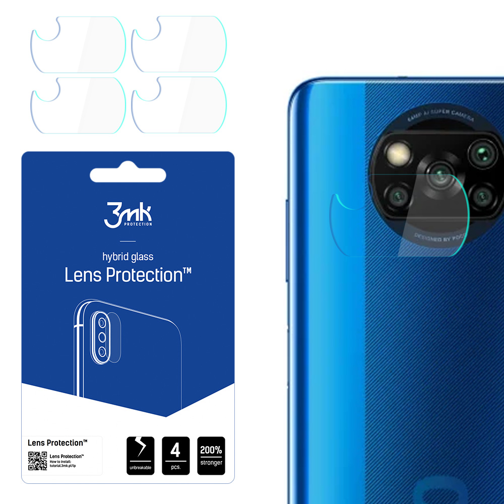 3mk Lens Protection — защита объектива камеры для Xiaomi POCO X3