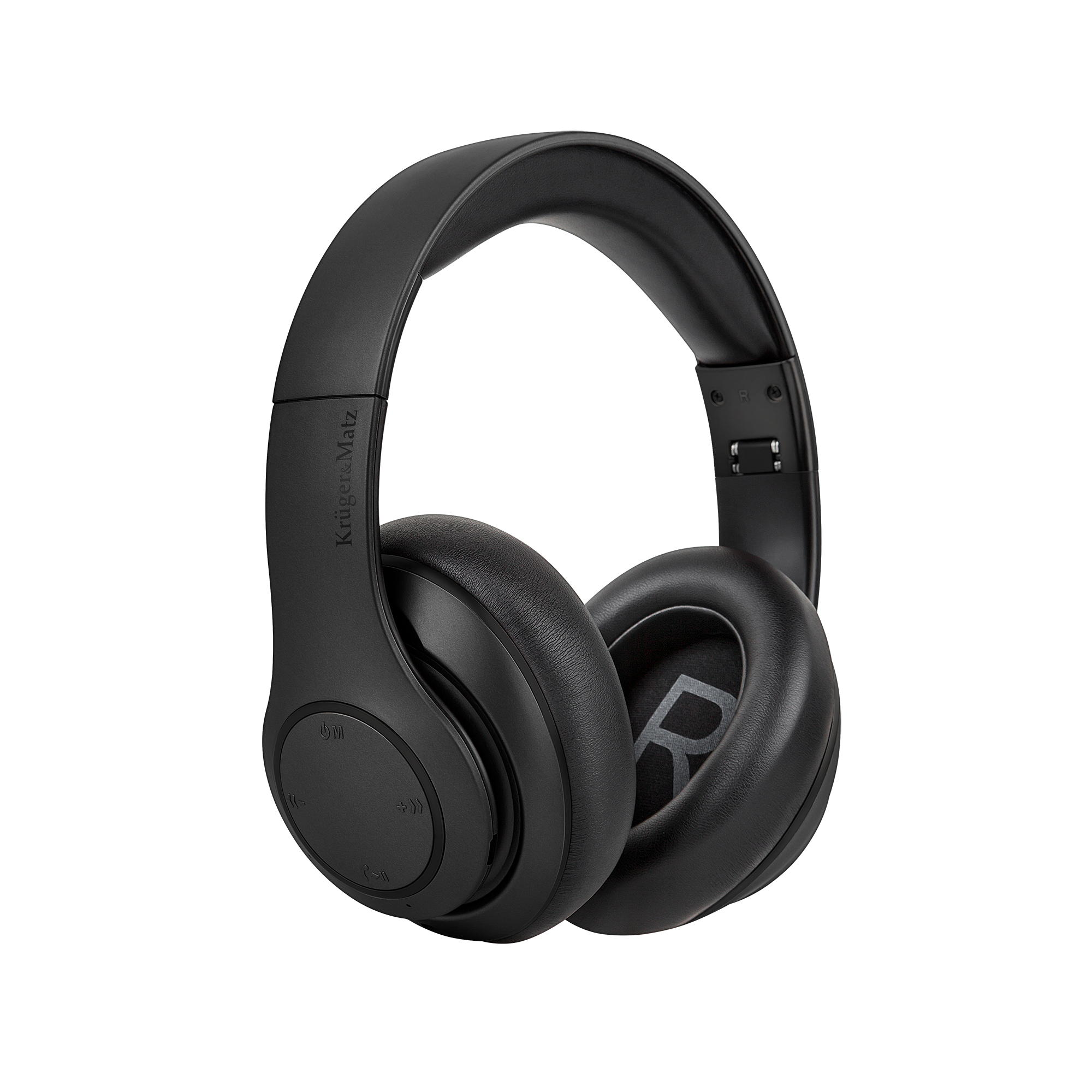 Kruger&Matz Street 3 Wireless belaidės ausis gaubiančios ausinės, juodos