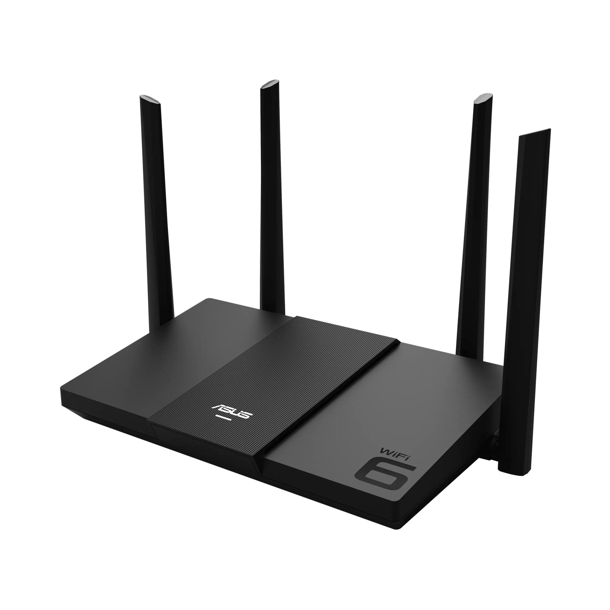 ASUS RT-AX3000E belaidis maršrutizatorius, Wi-Fi 6 (802.11ax), 3000 Mbit/s, Ethernet WAN, RJ-45, 3 LAN prievadai